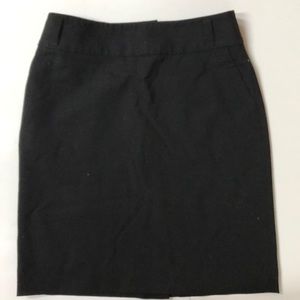 Banana republic black work skirt, size 4